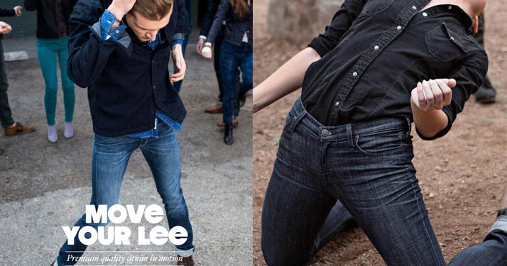 Look At That Ad: Lee Jeans Vs Levi's : Which one has the better moves!