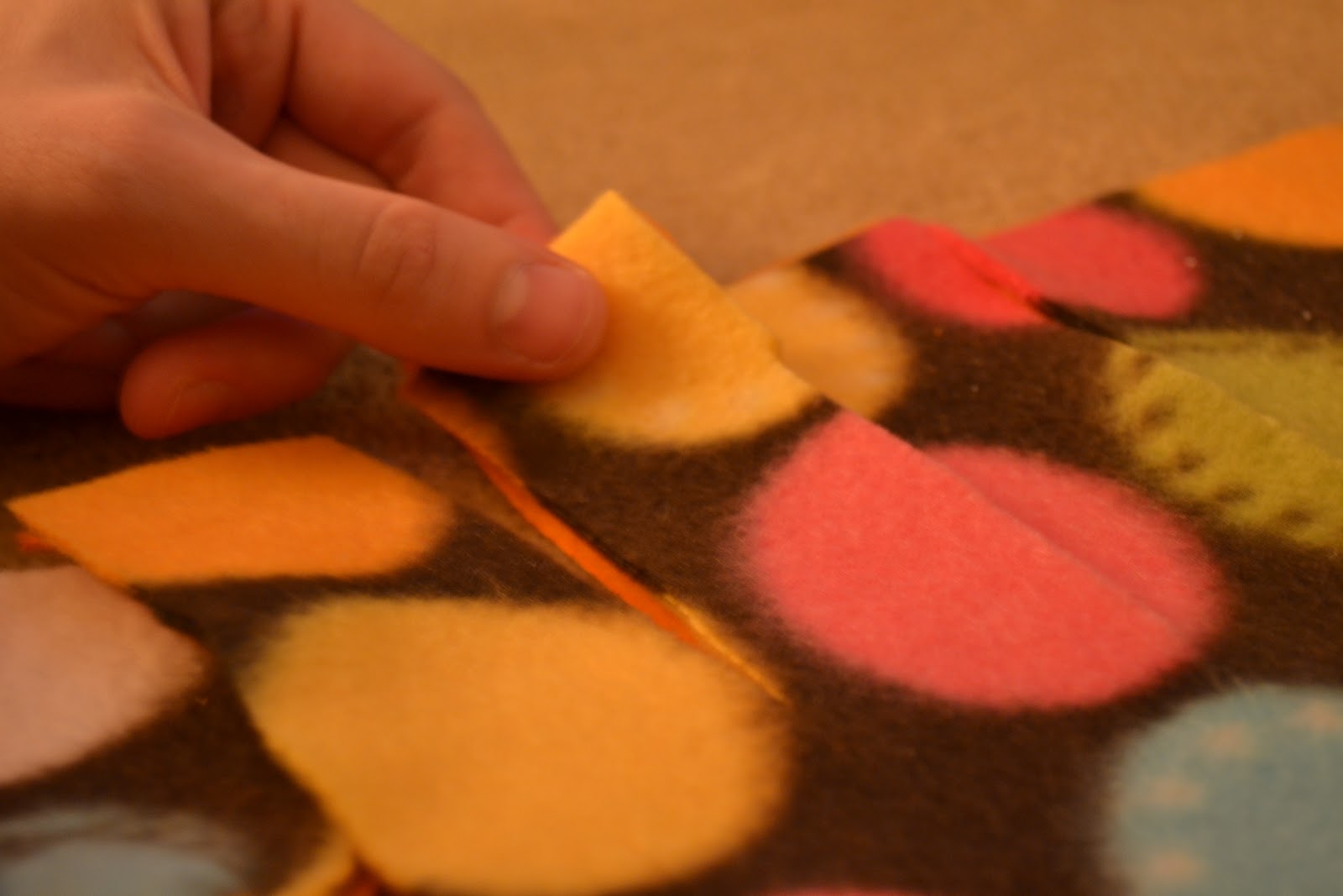 You Seriously Made That!? No Sew Looped Blanket