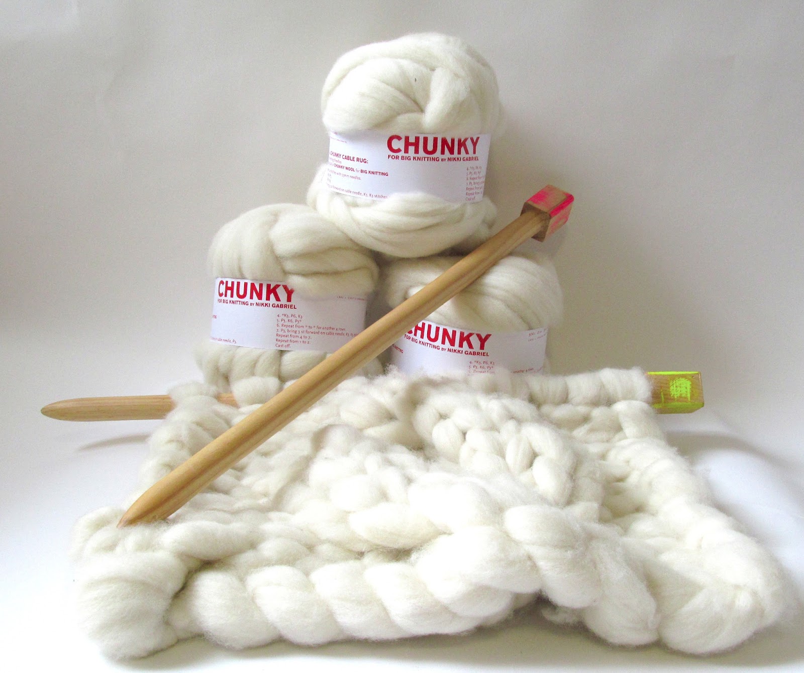 nikki gabriel CHUNKY Knitting