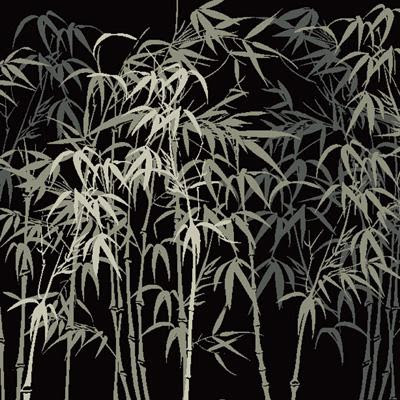 Black Bamboo wall Art