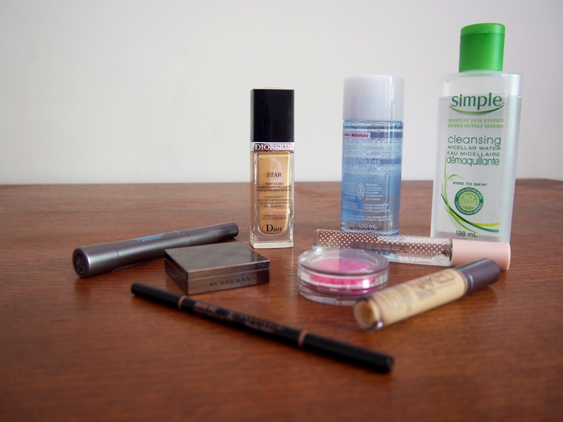 makeup products, skincare products, stella eau de toilette