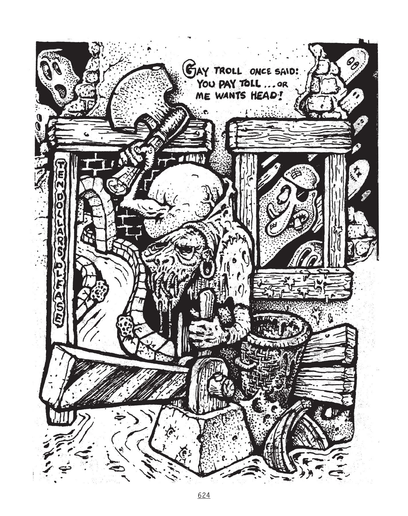 Read online NEWAVE! The Underground Mini Comix of the 1980's comic -  Issue # TPB (Part 6) - 99