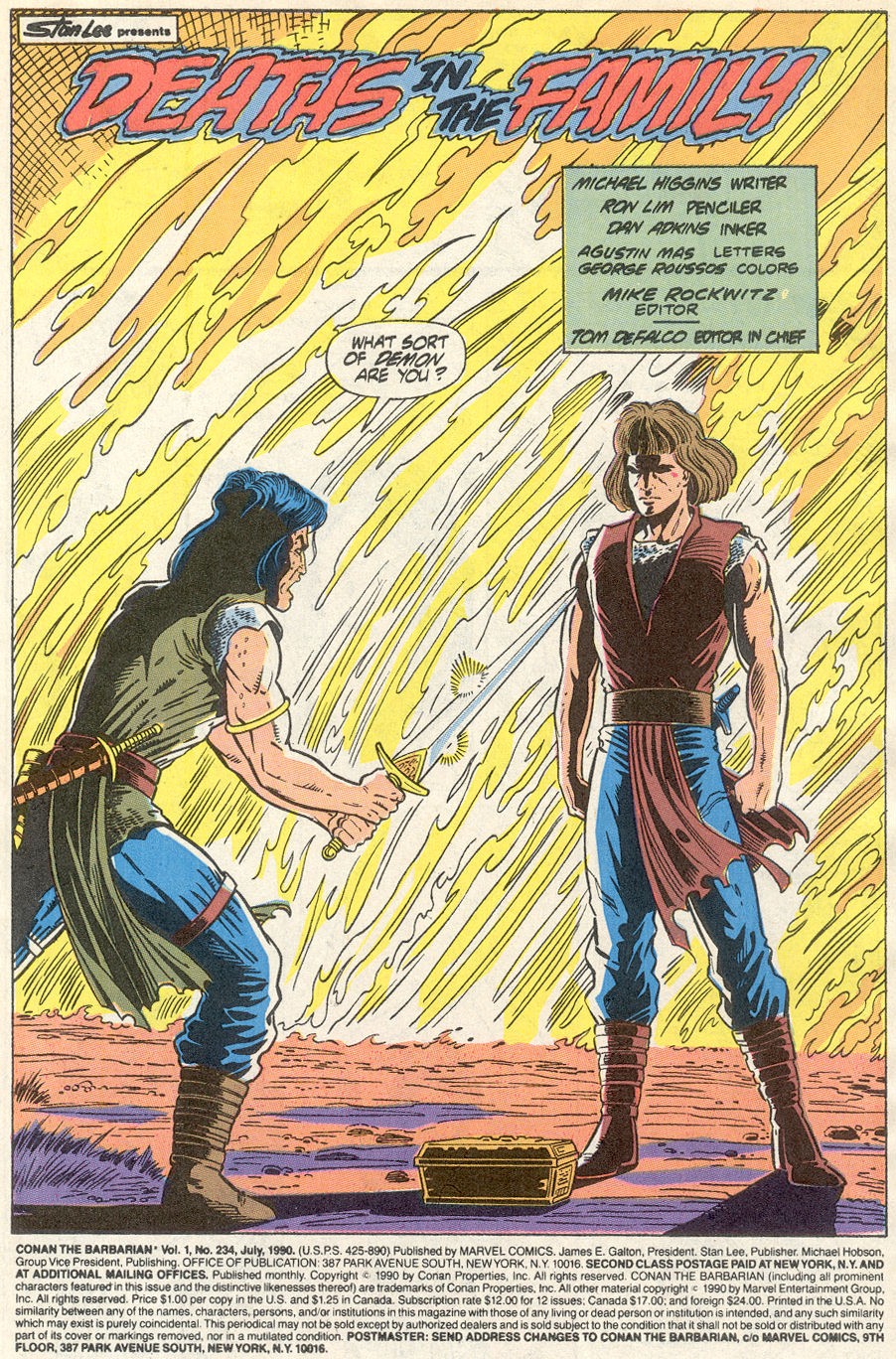 Conan the Barbarian (1970) Issue #234 #246 - English 2