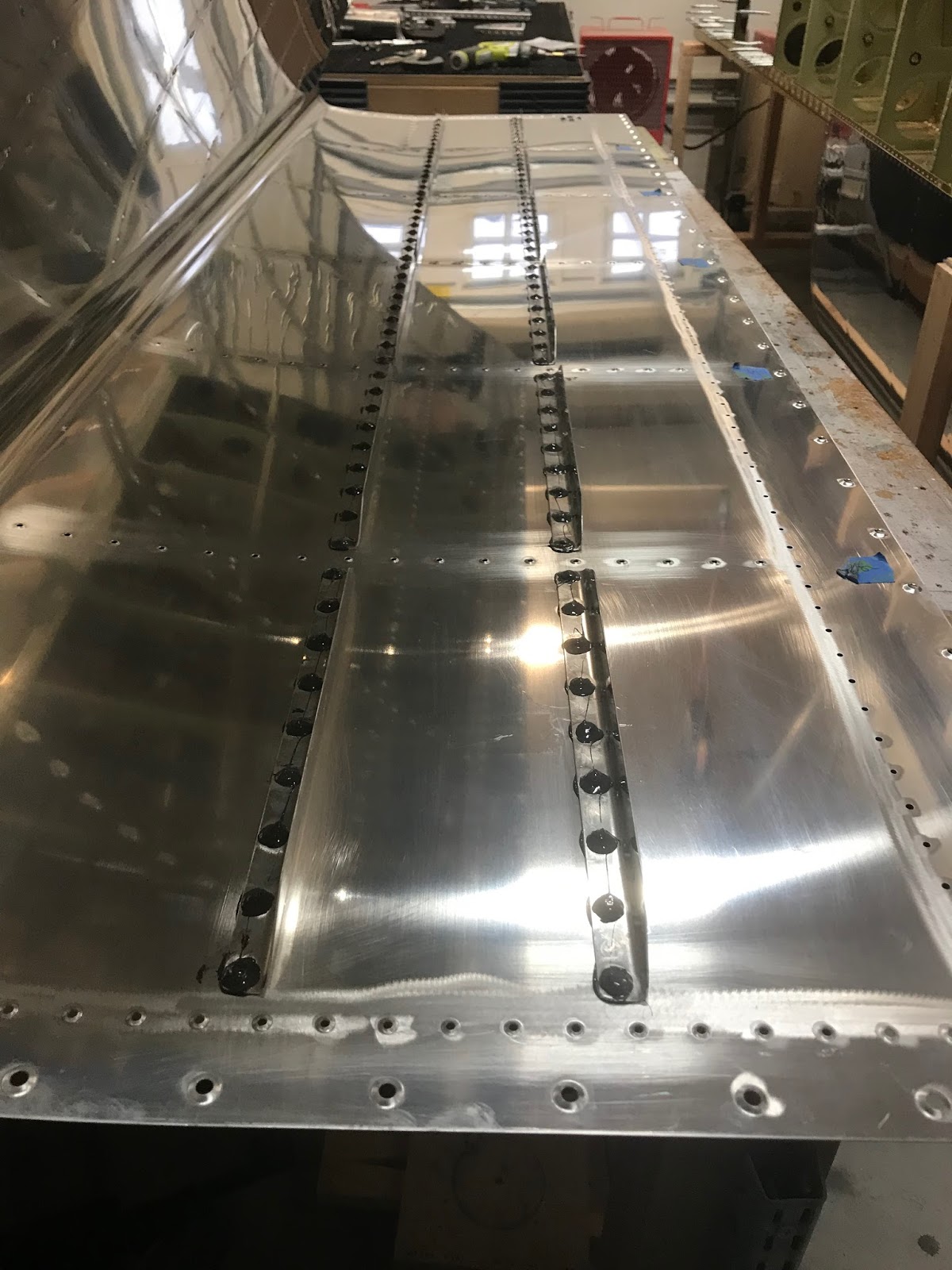 Darin's RV Blog Left fuel tank almost done