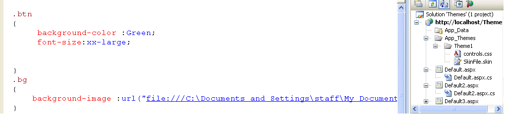 how to create CSS file in asp.net with example. ~ .Net Hub