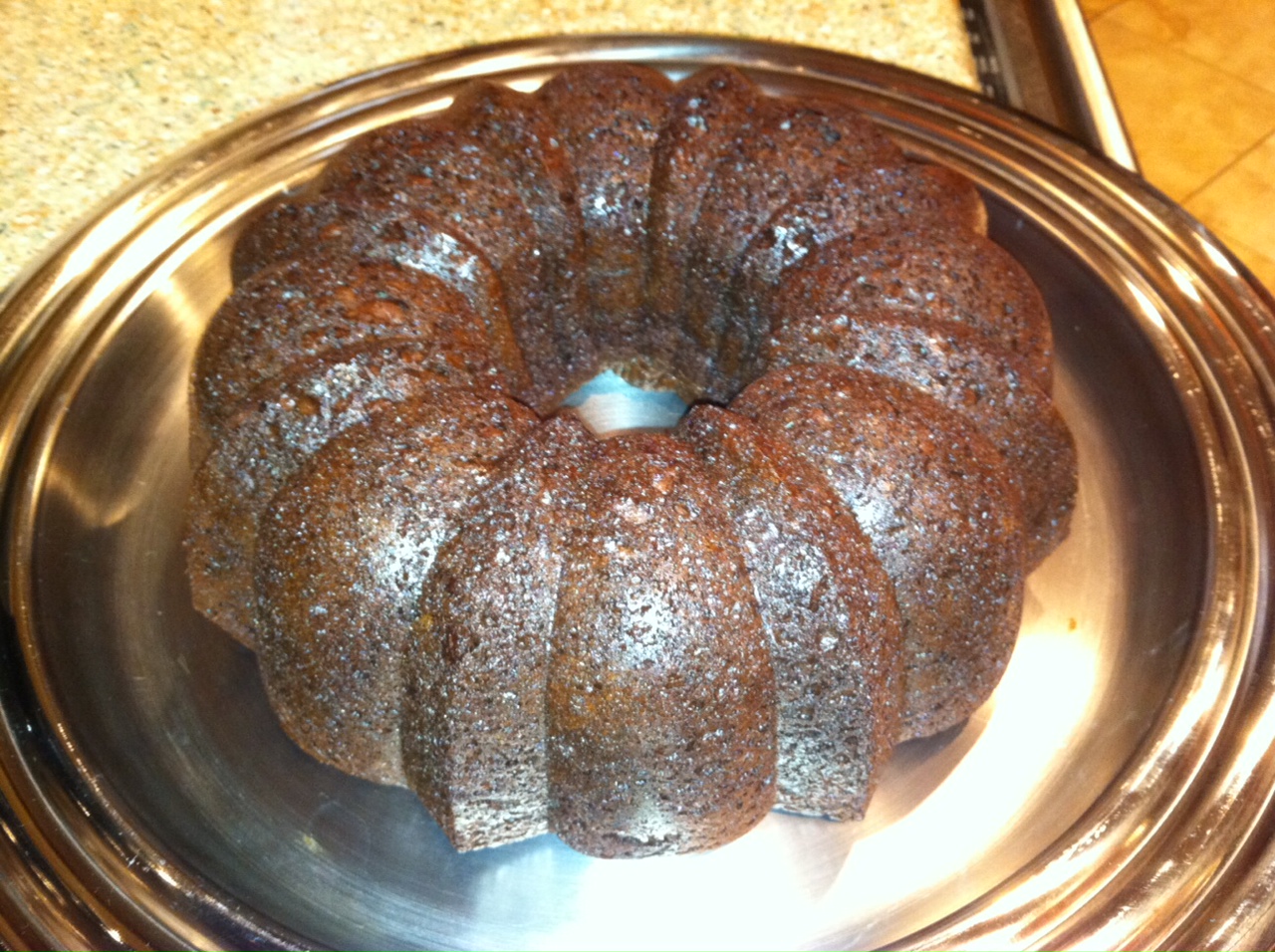 Cookin' With Whatcha Got Chocolate Chip Kahlua Cake