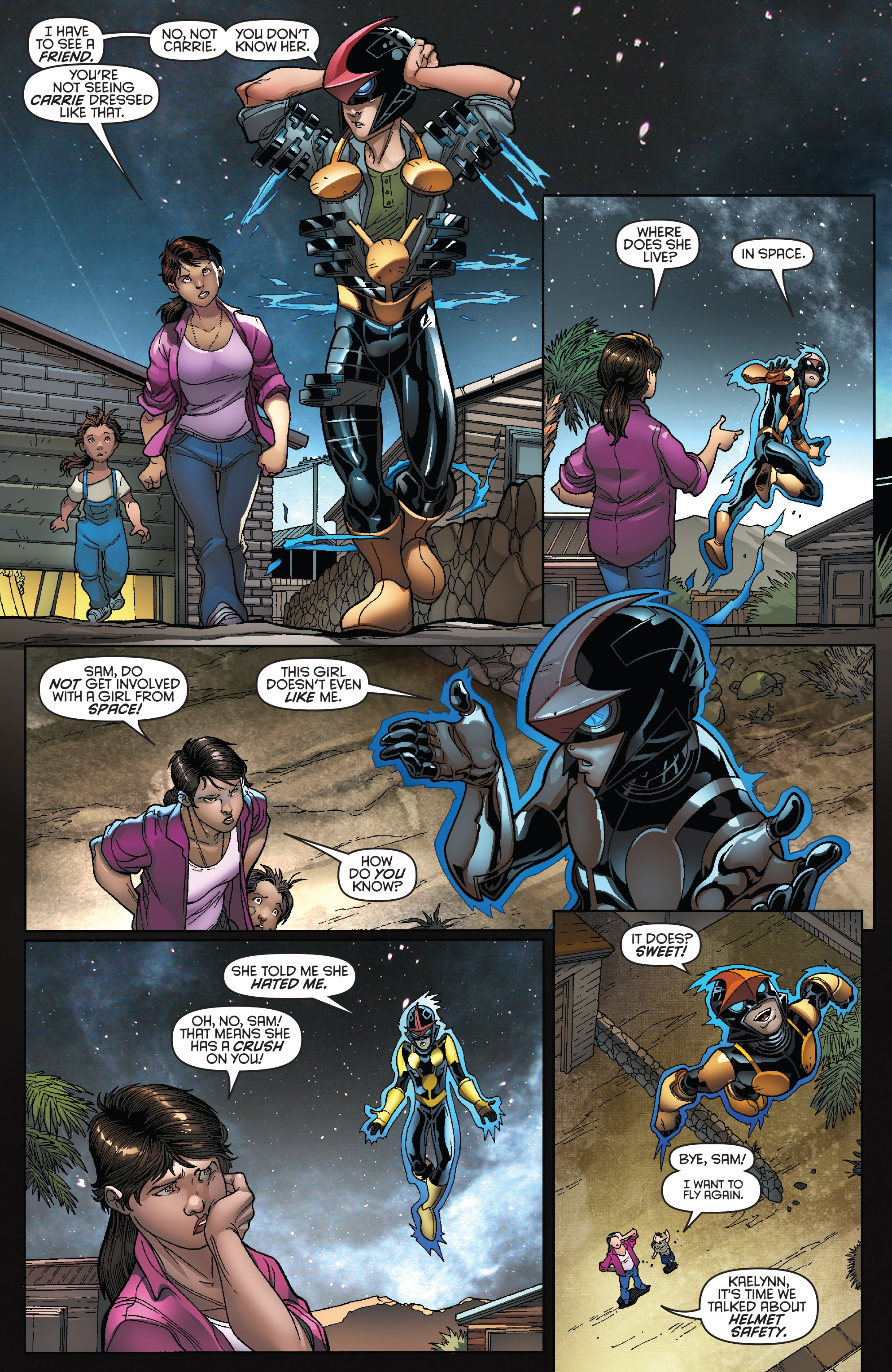 Read online Nova (2013) comic -  Issue #18 - 5