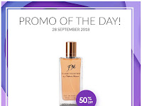 Promo Diskon 50% Parfum Classic Wanita Best Seller FM 17, Hanya Hari Ini Jum'at, 28 September 2018 Promo Diskon 50% Parfum Classic Wanita Best Seller FM 17, Hanya Hari Ini Jum'at, 28 September 2018