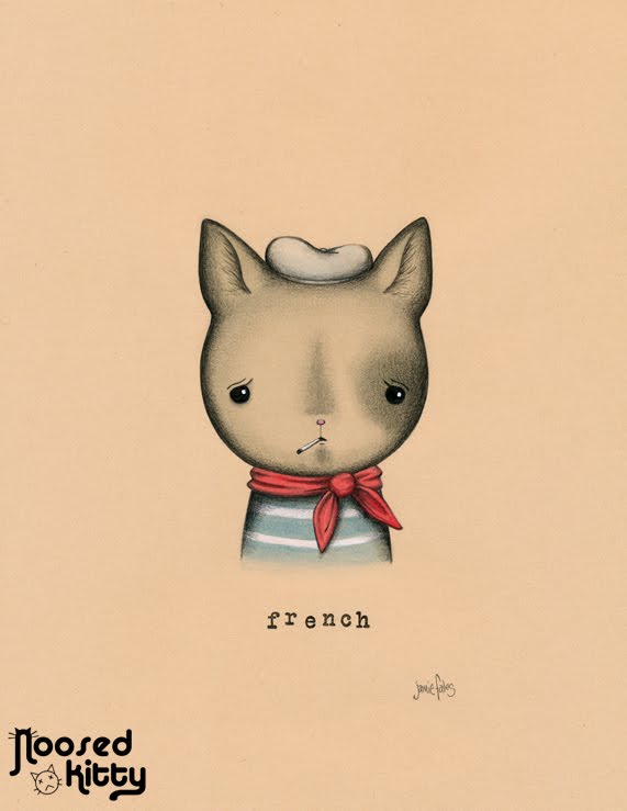 Noosed Kitty French Cat