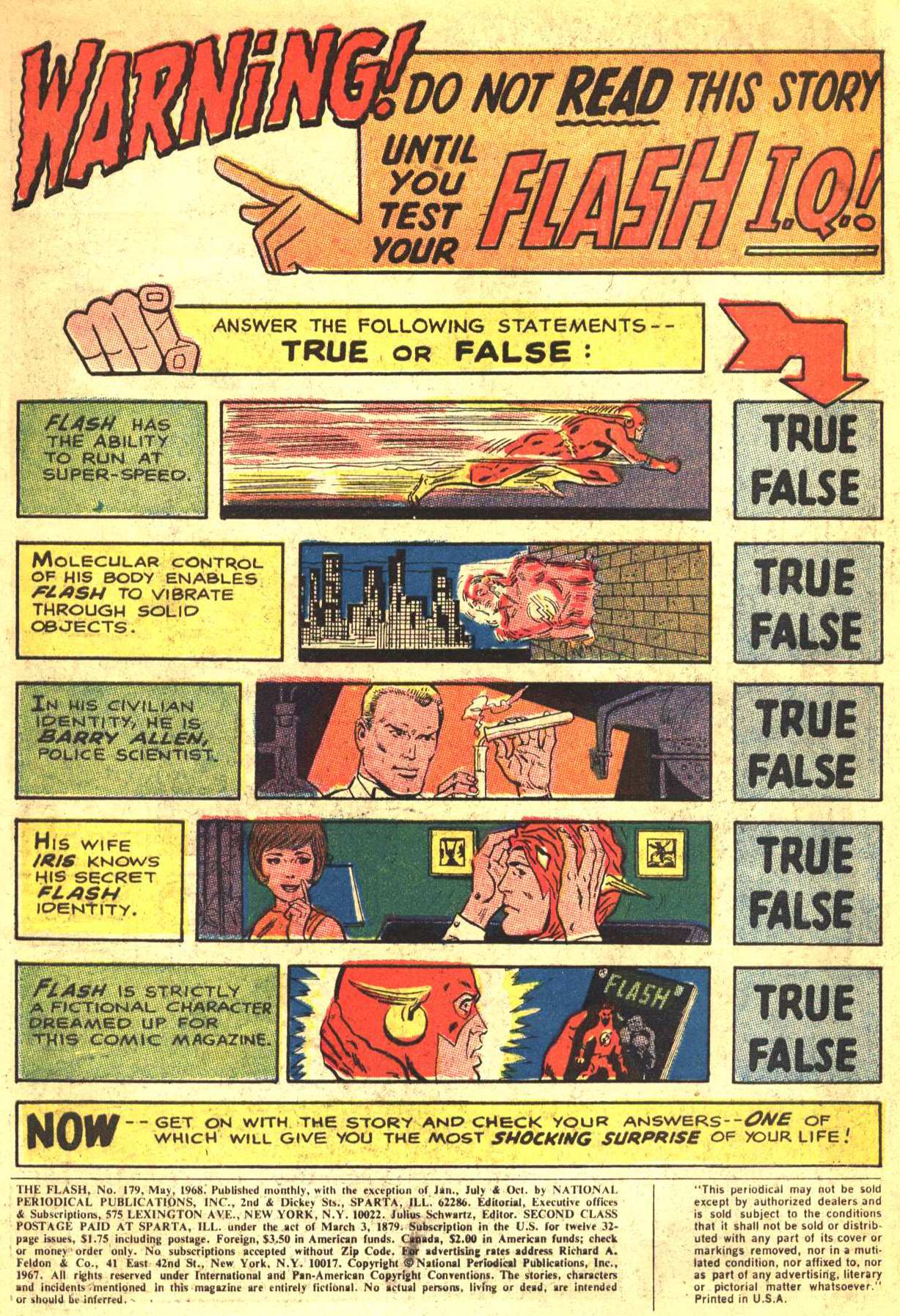 Read online The Flash (1959) comic -  Issue #179 - 3