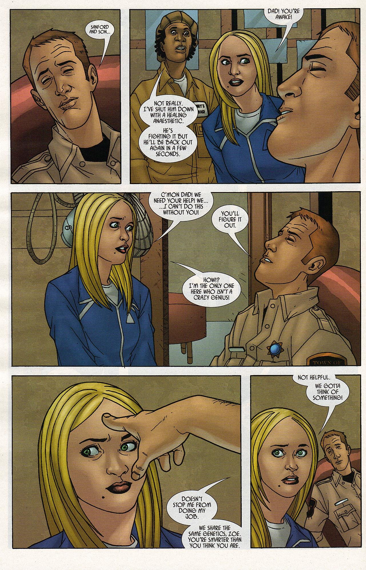 Read online Eureka: Dormant Gene comic -  Issue #4 - 9