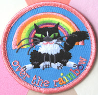 rainbow cat patch