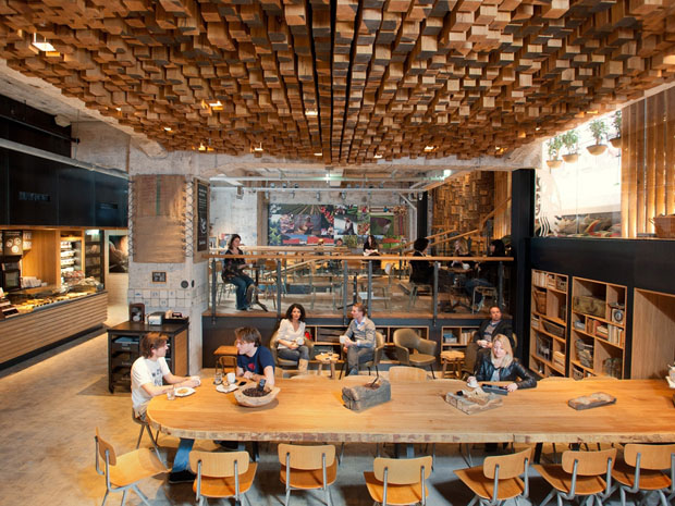 Cafeterías de diseño: Starbucks en Amsterdam | Blog Arquitectura y