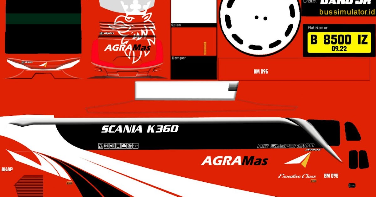 Kumpulan Livery Download Livery Bussid Persija livery