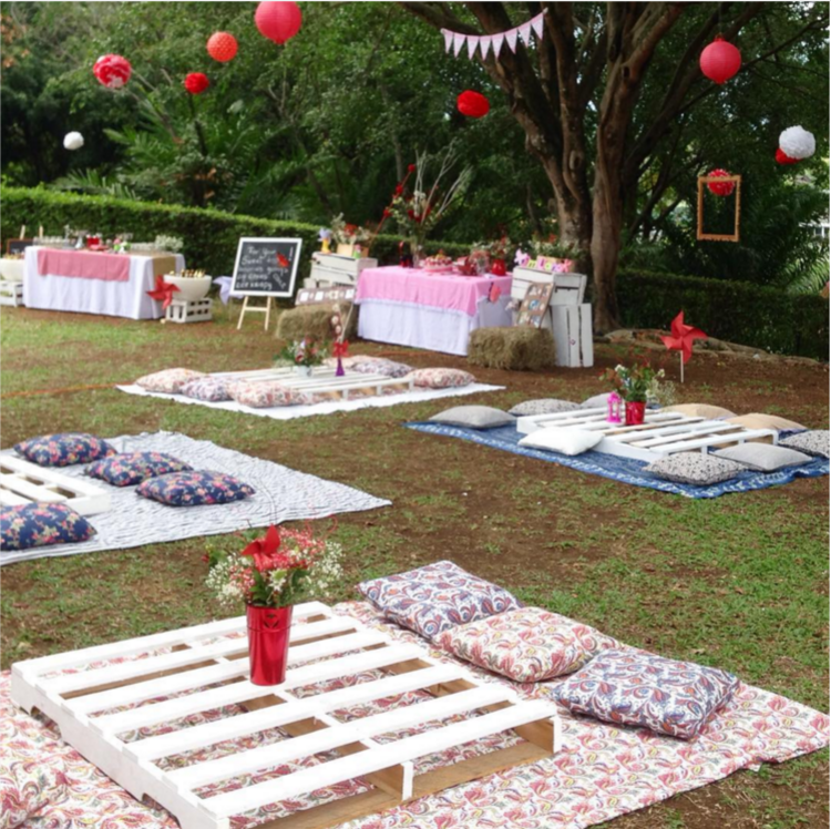 Fiesta temática de pícnic