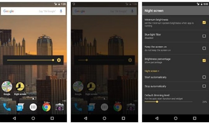 Aplikasi Filter Sinar Biru untuk Android - Night Screen Aplikasi Filter Sinar Biru untuk Android - Night Screen