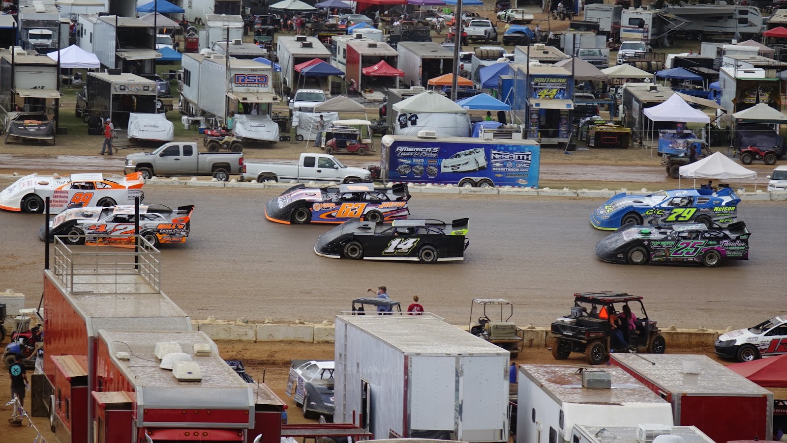 Deep Dixie Racing Sunday Morning BMain Races At The Alabama State