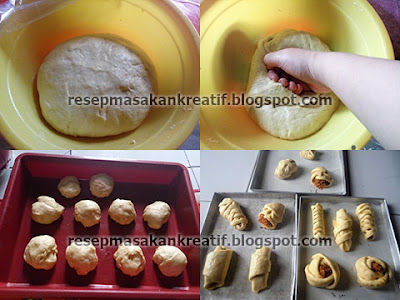 Cara Membuat Roti Manis Aneka Isi