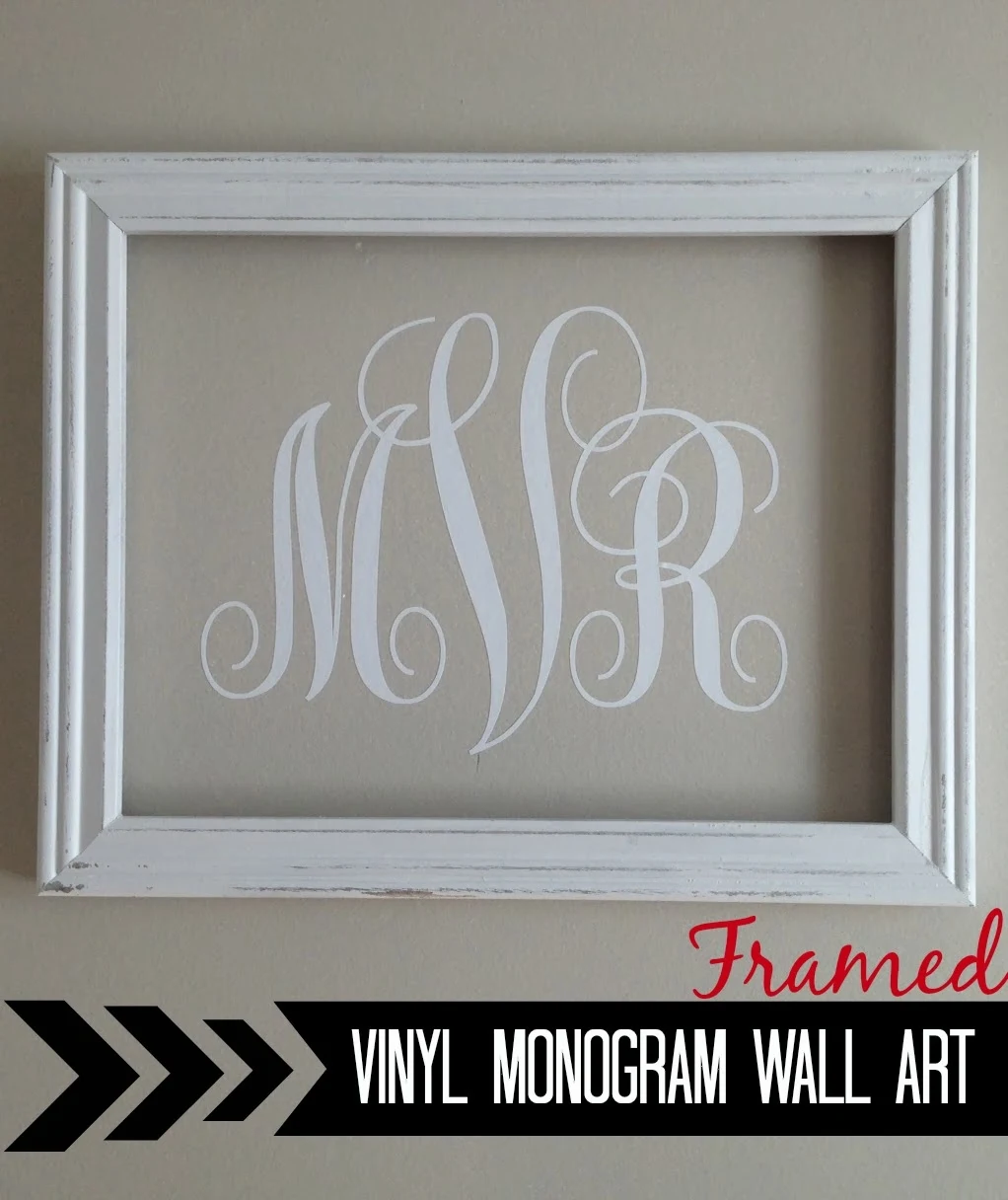 Vinyl, monogram, wall art, Silhouette tutorial, Silhouette Studio