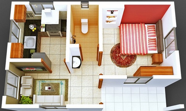 model rumah minimalis 1 lantai