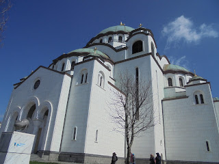 ο ναός του αγίου Σάββα στο Βελιγράδι