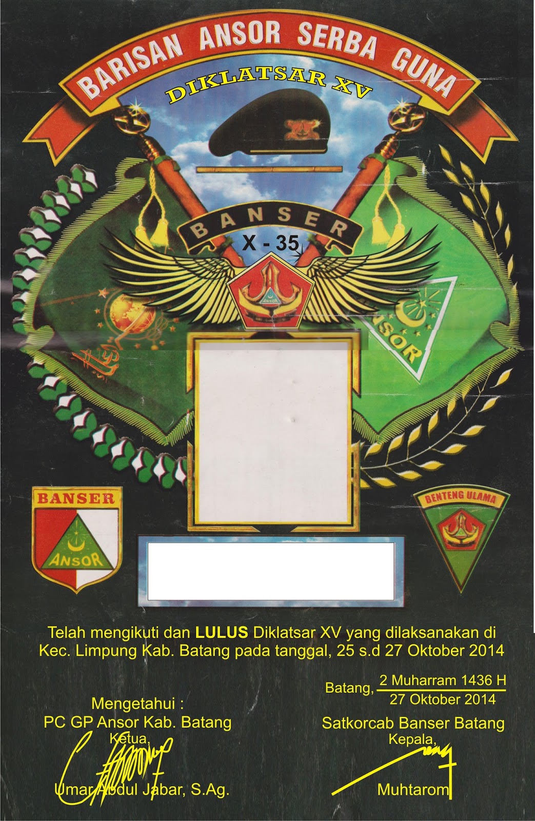 Gambar Logo Banser Keren Terpopuler