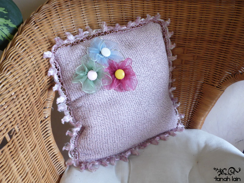 Me gusta Reciclar: De suéter a cojín