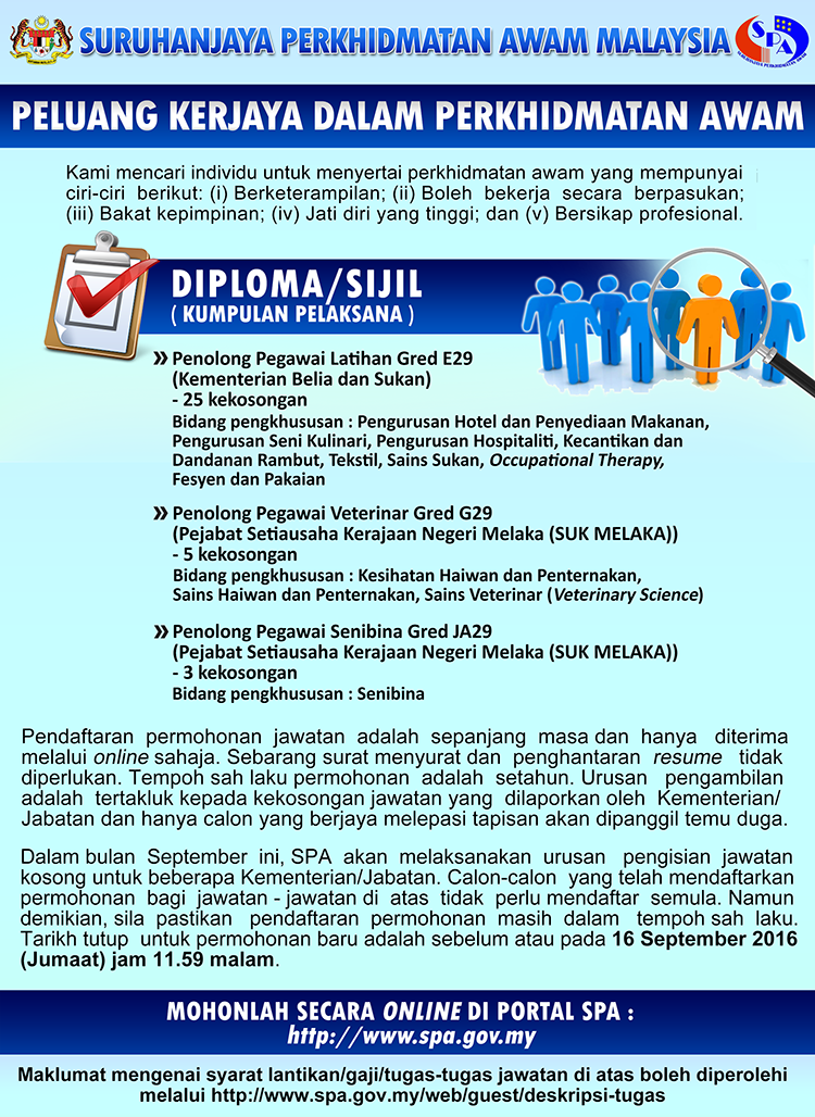 Jawatan Kosong Spa Terkini Dbjobasia Com Terbaru Jawatan Dibuka