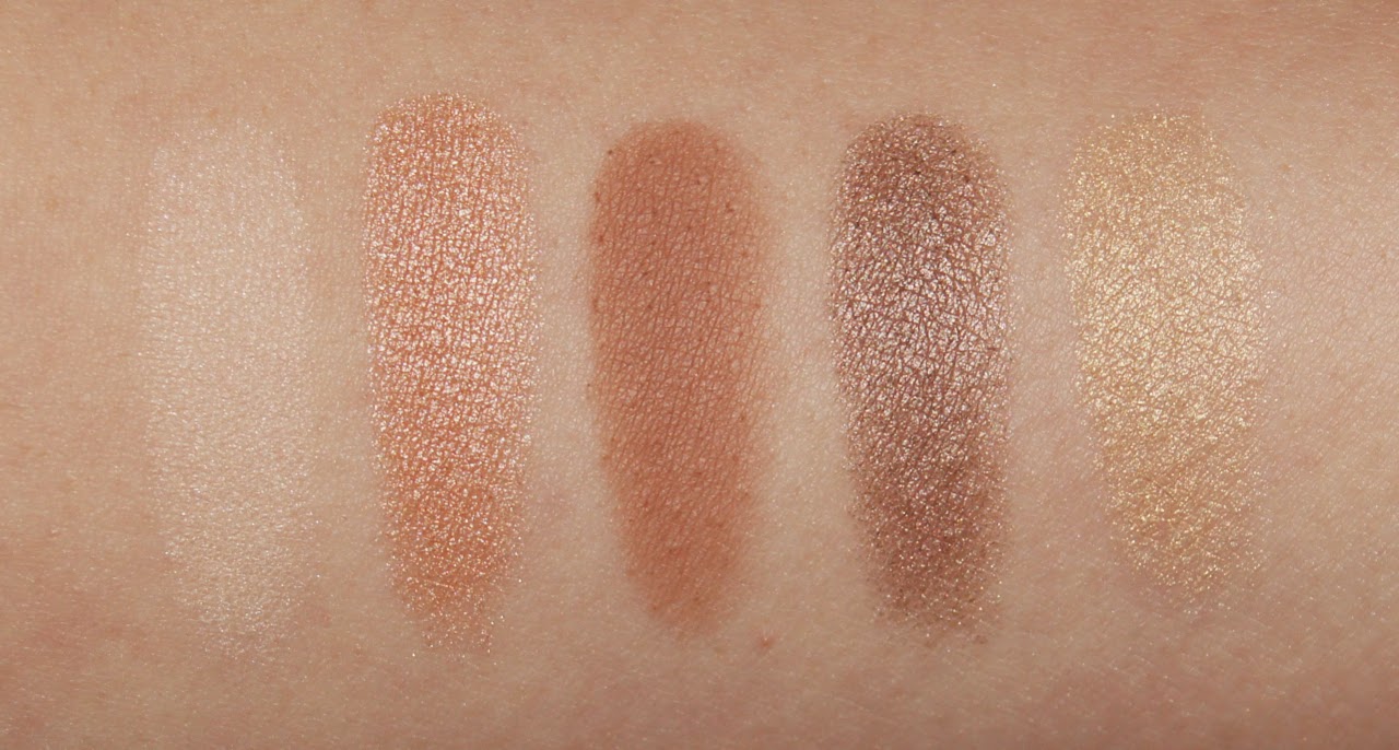 loreal la palette nude beige swatches