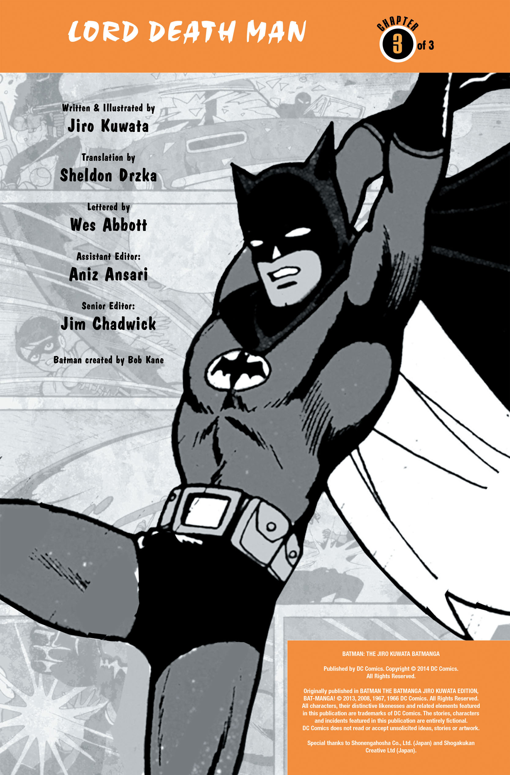 Read online Batman - The Jiro Kuwata Batmanga comic -  Issue #3 - 2