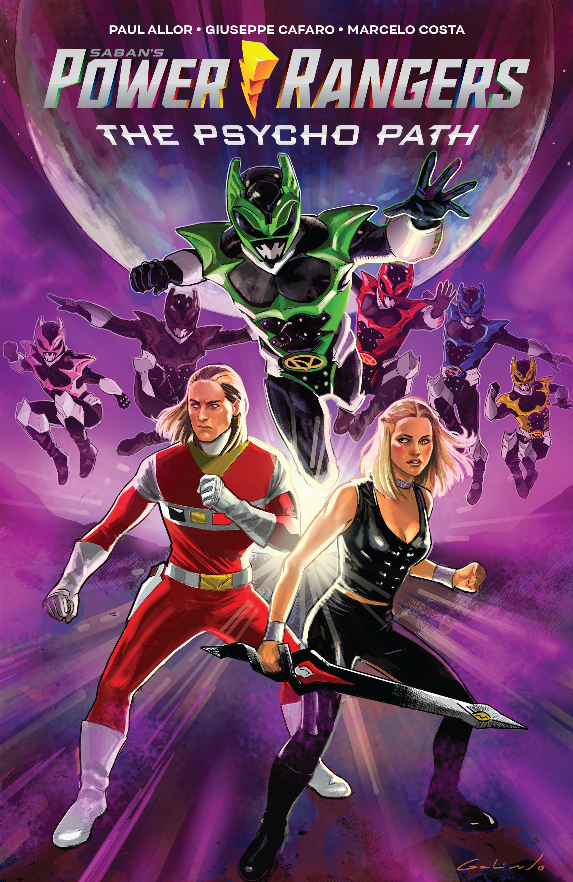 Read online Saban's Power Rangers: The Psycho Path comic -  Issue # TPB - 1