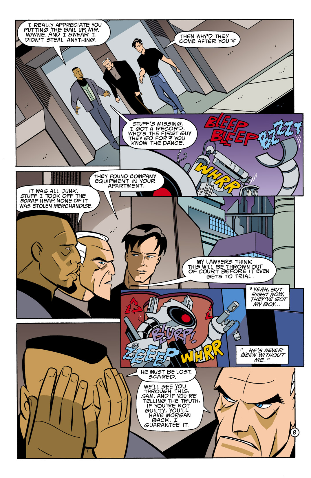 Read online Batman Beyond [II] comic -  Issue #10 - 9