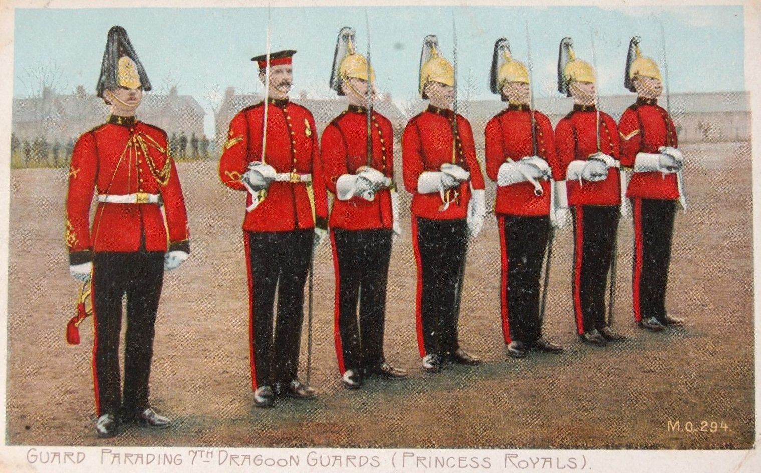 Army Service Numbers 18811918 7th Dragoon Guards Other Rank PoWs 1914