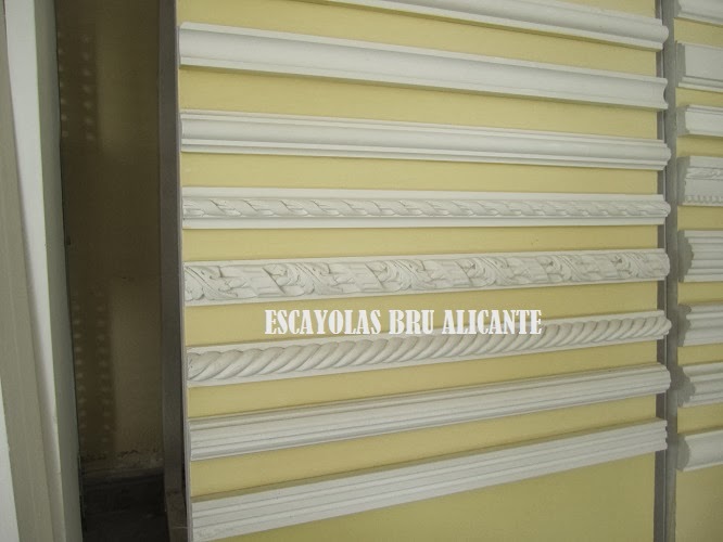 Escayolas Bru Alicante: Cenefas, Baquetones