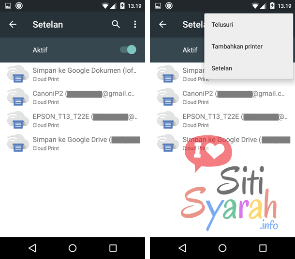 Cara Print dari Android Menggunakan Printer Biasa