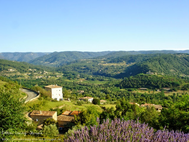 Tal in der Ardèche Frankreich