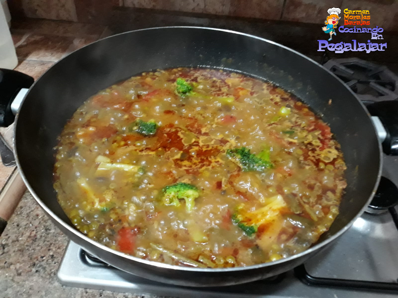 Arroz Verduras