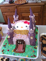 torta castello +Hello kitty