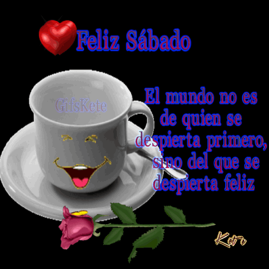 Resultado de imagen para gifs de feliz sabado