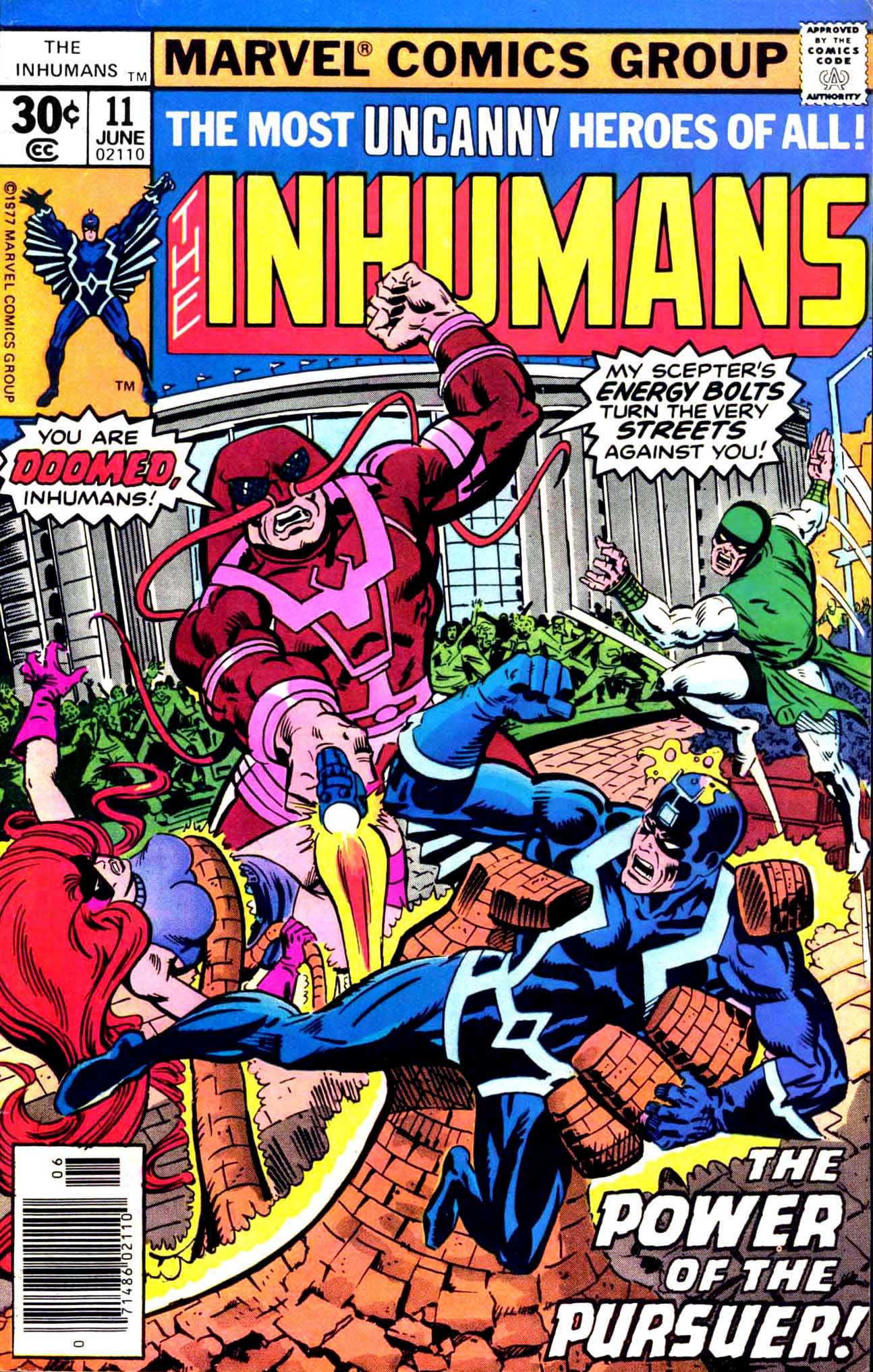 Inhumans (1975) issue 11 - Page 1