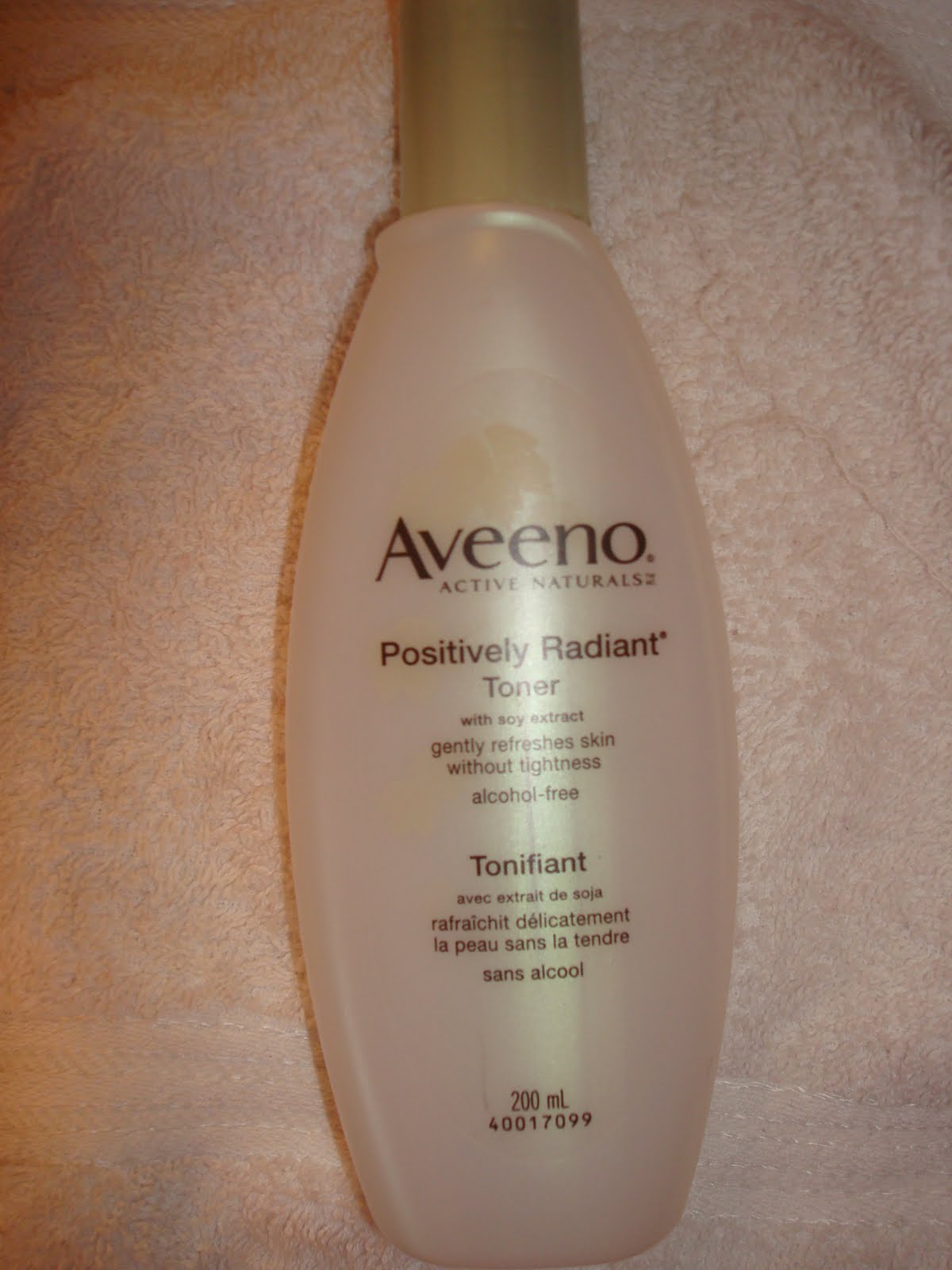 aveeno face toner