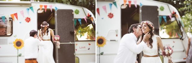 caravana vintage boda