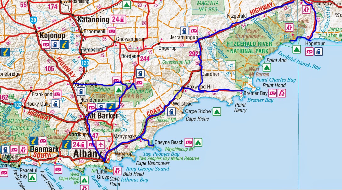 Living the Dream in Oz Esperance to Albany