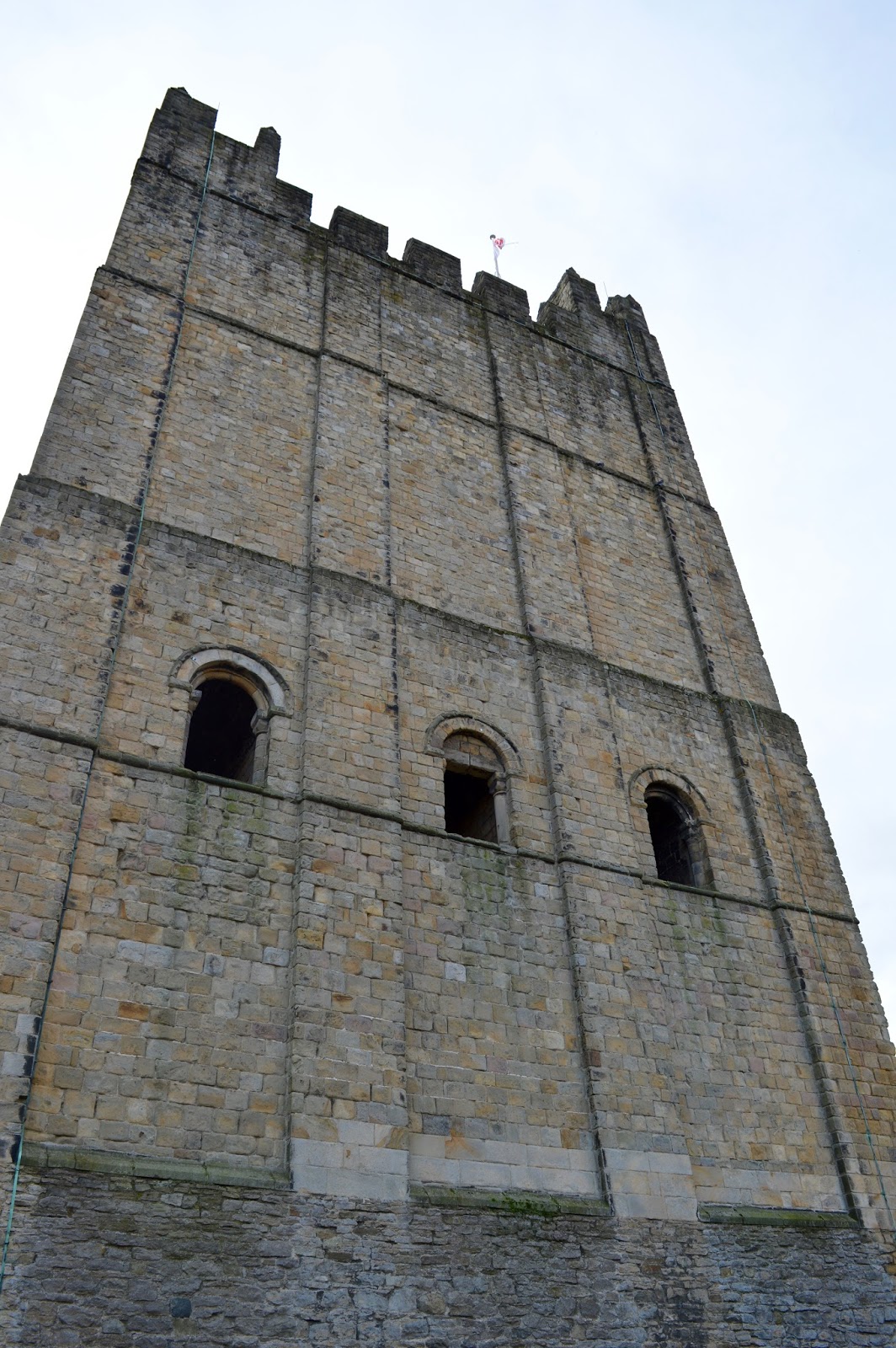 A weekend break in Richmond, North Yorkshire | What to do with the kids - English Heritage Richmond Castle Keep