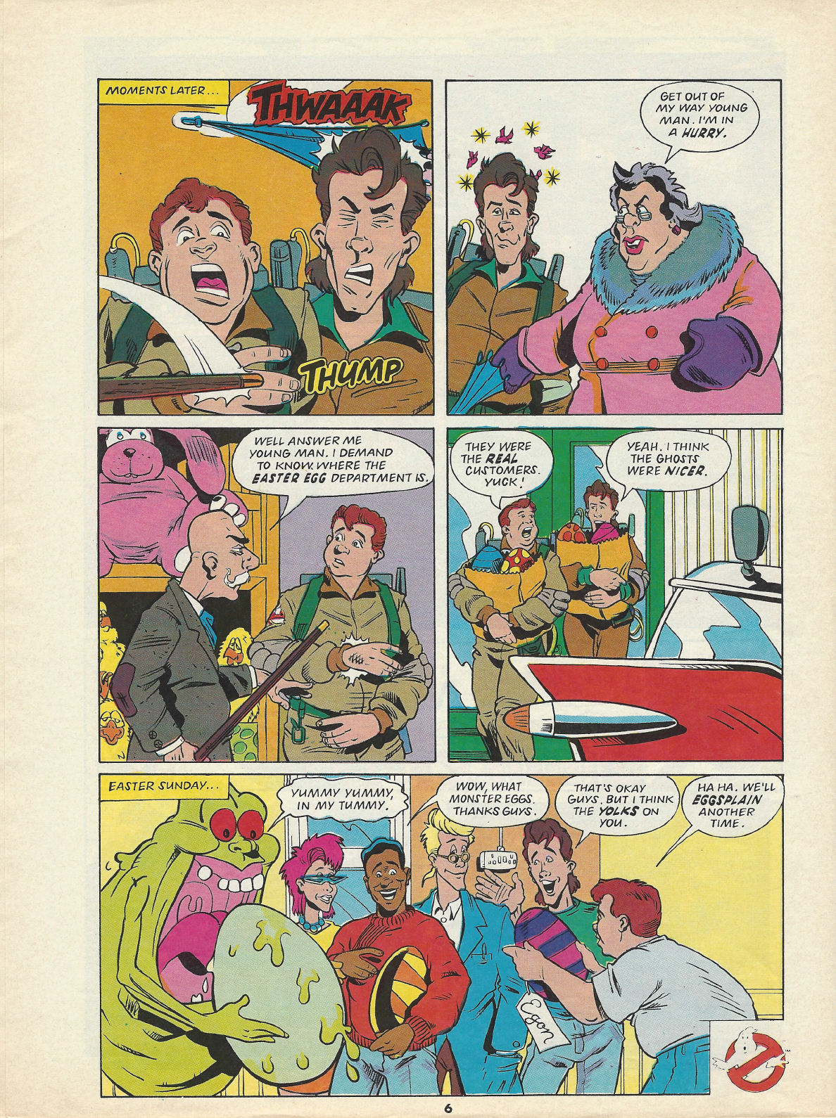 Read online The Real Ghostbusters comic -  Issue #41 - 6
