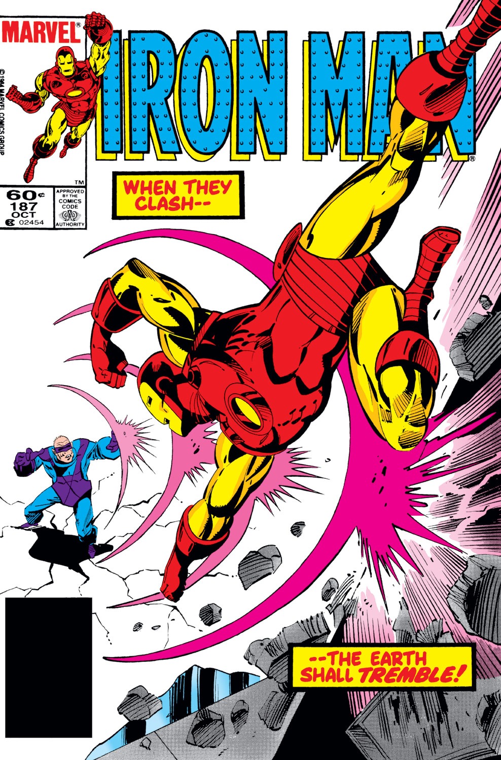 Read online Iron Man (1968) comic -  Issue #187 - 1