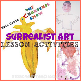 Eric Carle Surrealist Lesson Activities for Art: The Nonsense Show