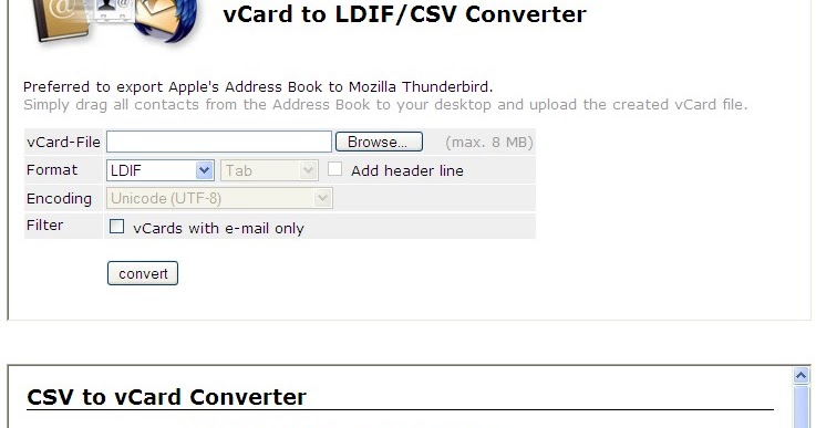convert ldif to csv