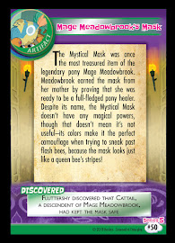My Little Pony Mage Meadowbrook's Mask Series 5 Trading Card