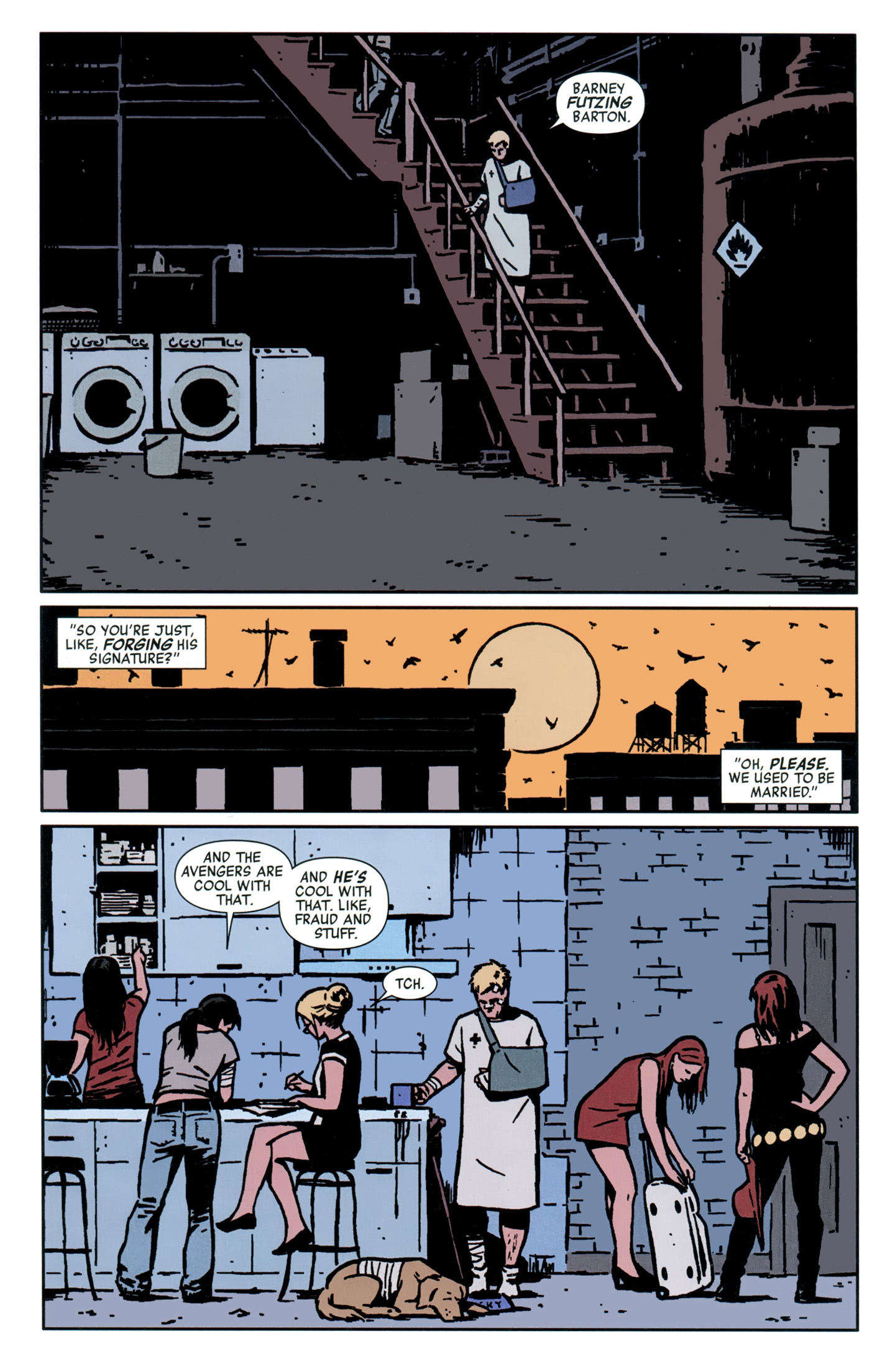 Read online Hawkeye (2012) comic -  Issue #22 - 25